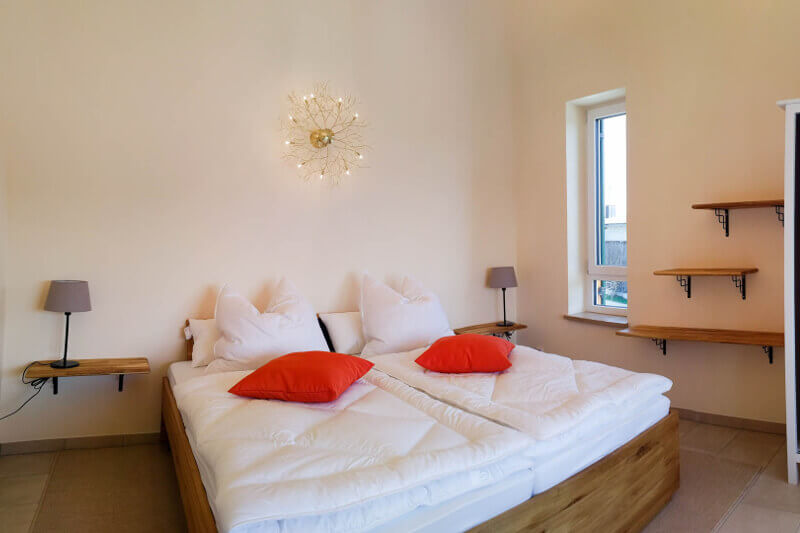 beech vacation apartment bedroom gut mischenried