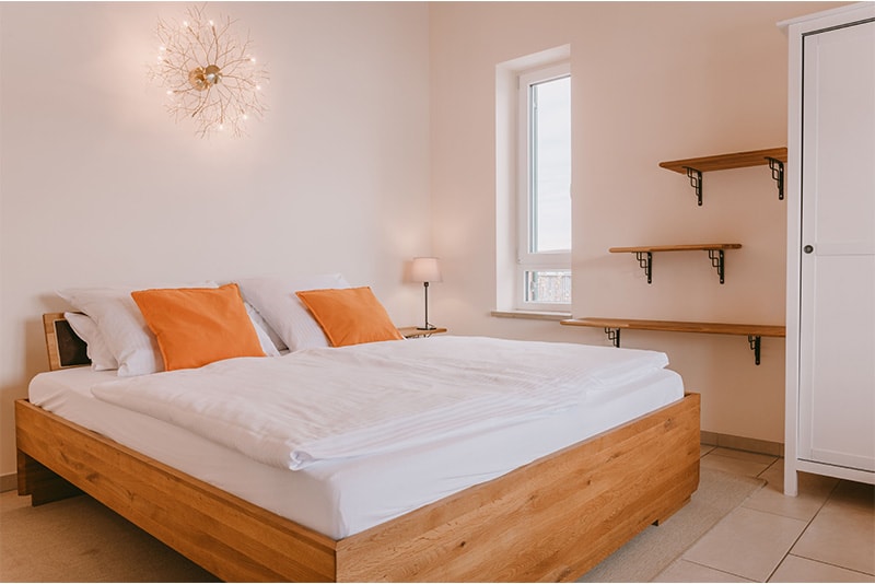 ferienwohnung kirsche schlafzimmer 1