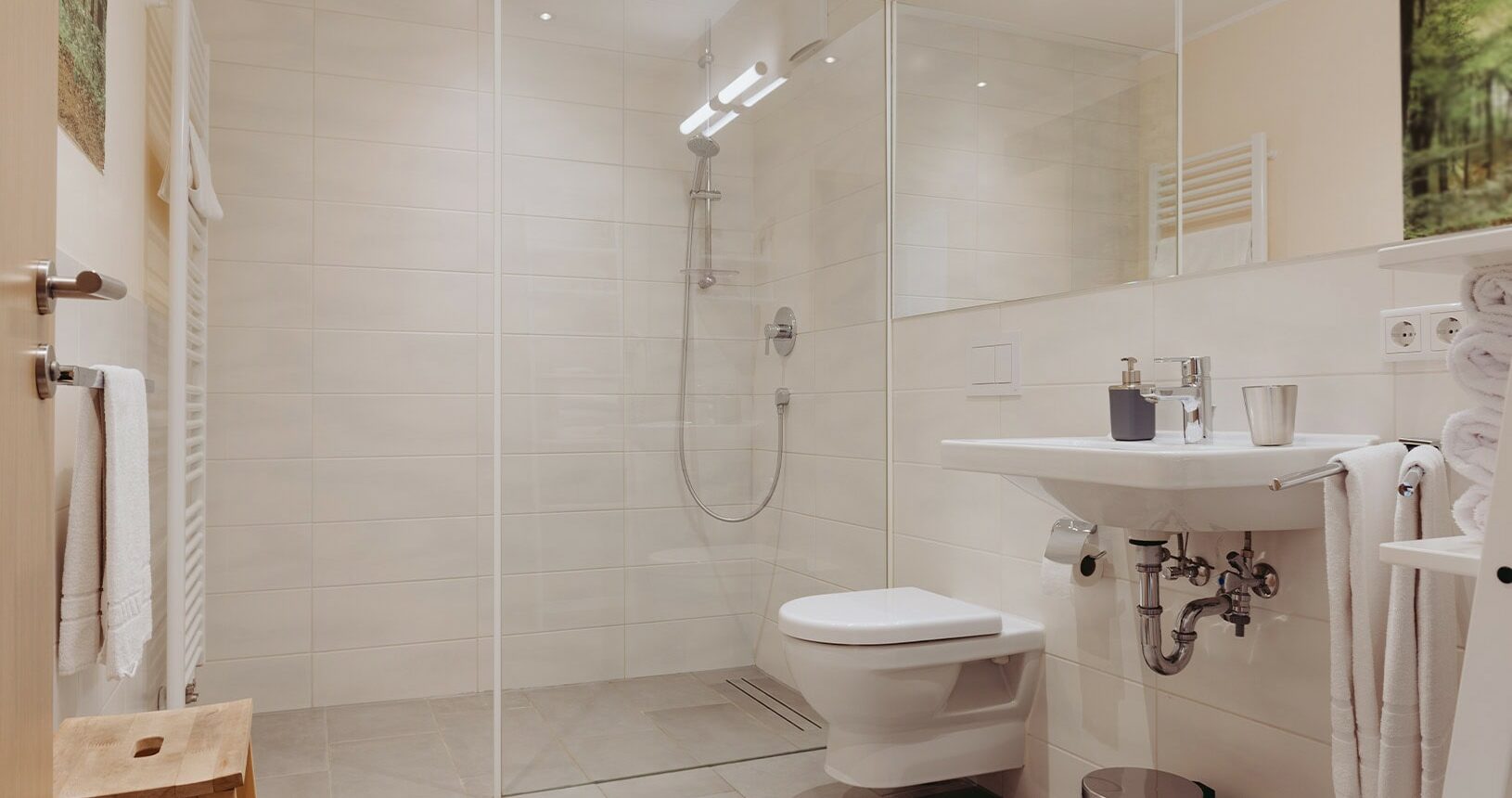 Ferienwohnung Birne Badezimmer