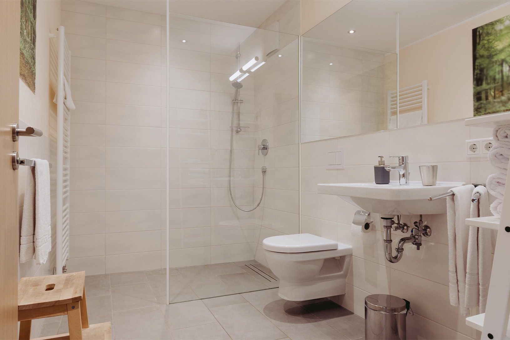 Ferienwohnung Birne Badezimmer