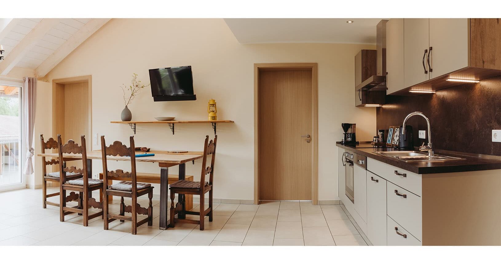 Ferienwohnung Birne Wohnzimmer