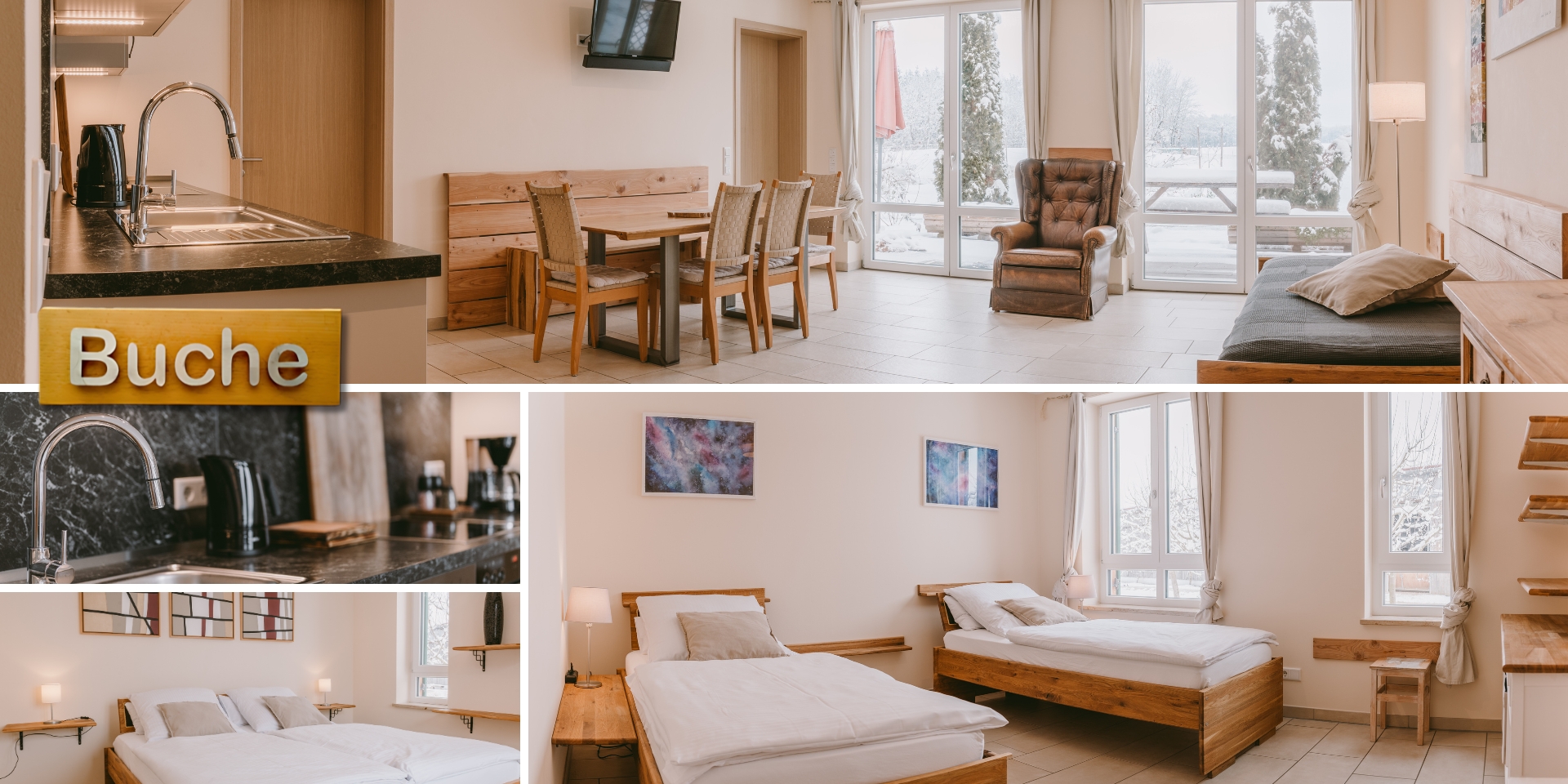 Banner Ferienwohnung Buche