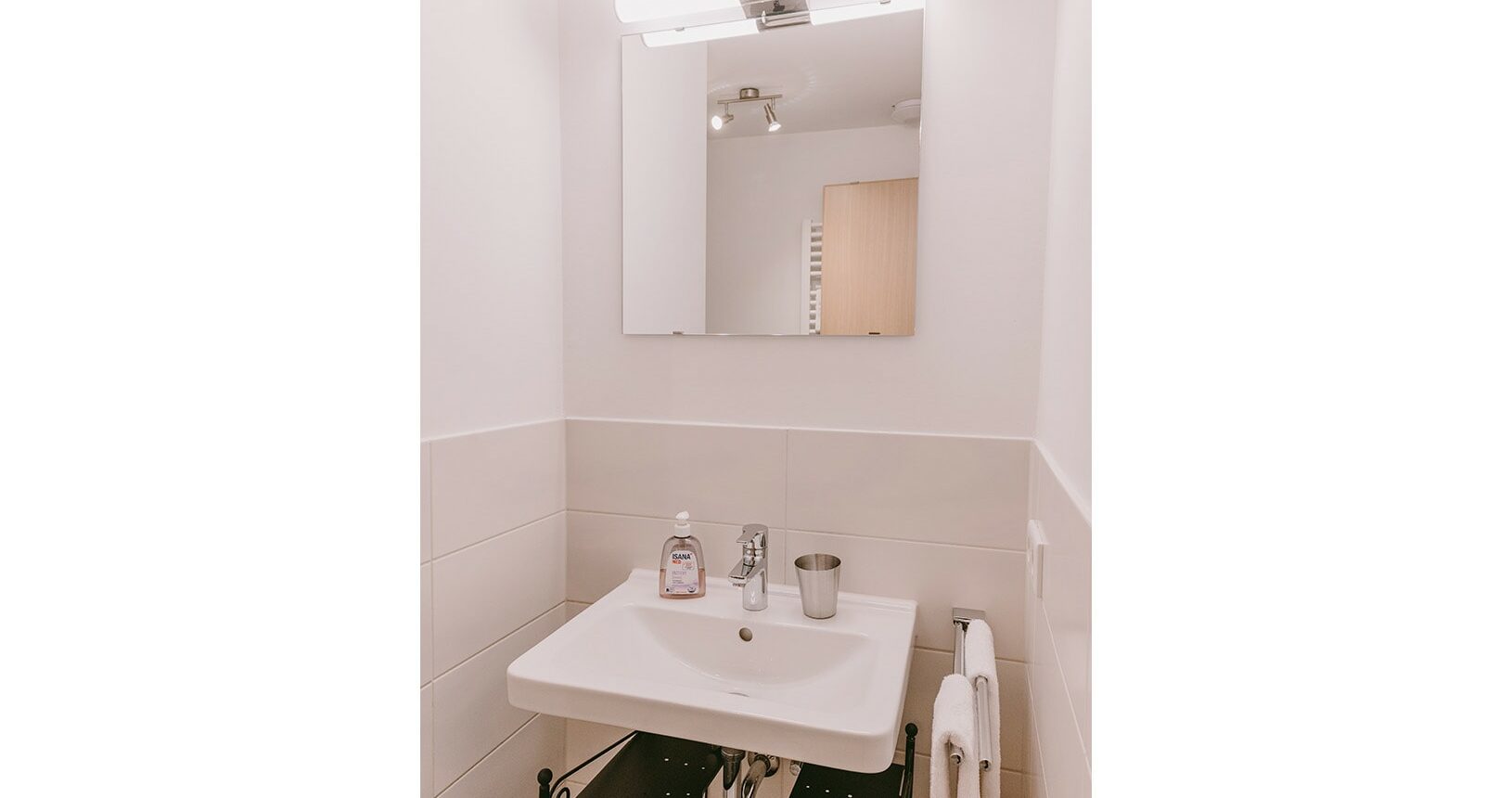 Gut Mischenried vacation apartment Kastanie bathroom 1