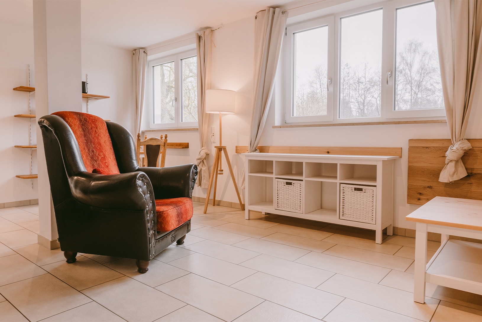 Gut Mischenried vacation apartment Kastanie living area 1