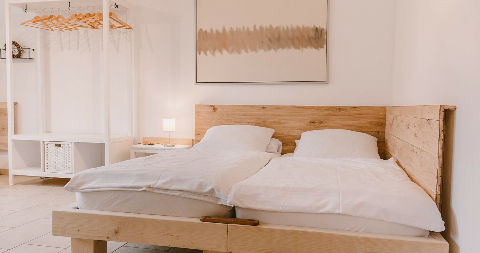 Gut Mischenried vacation apartment Kastanie sleeping area 1
