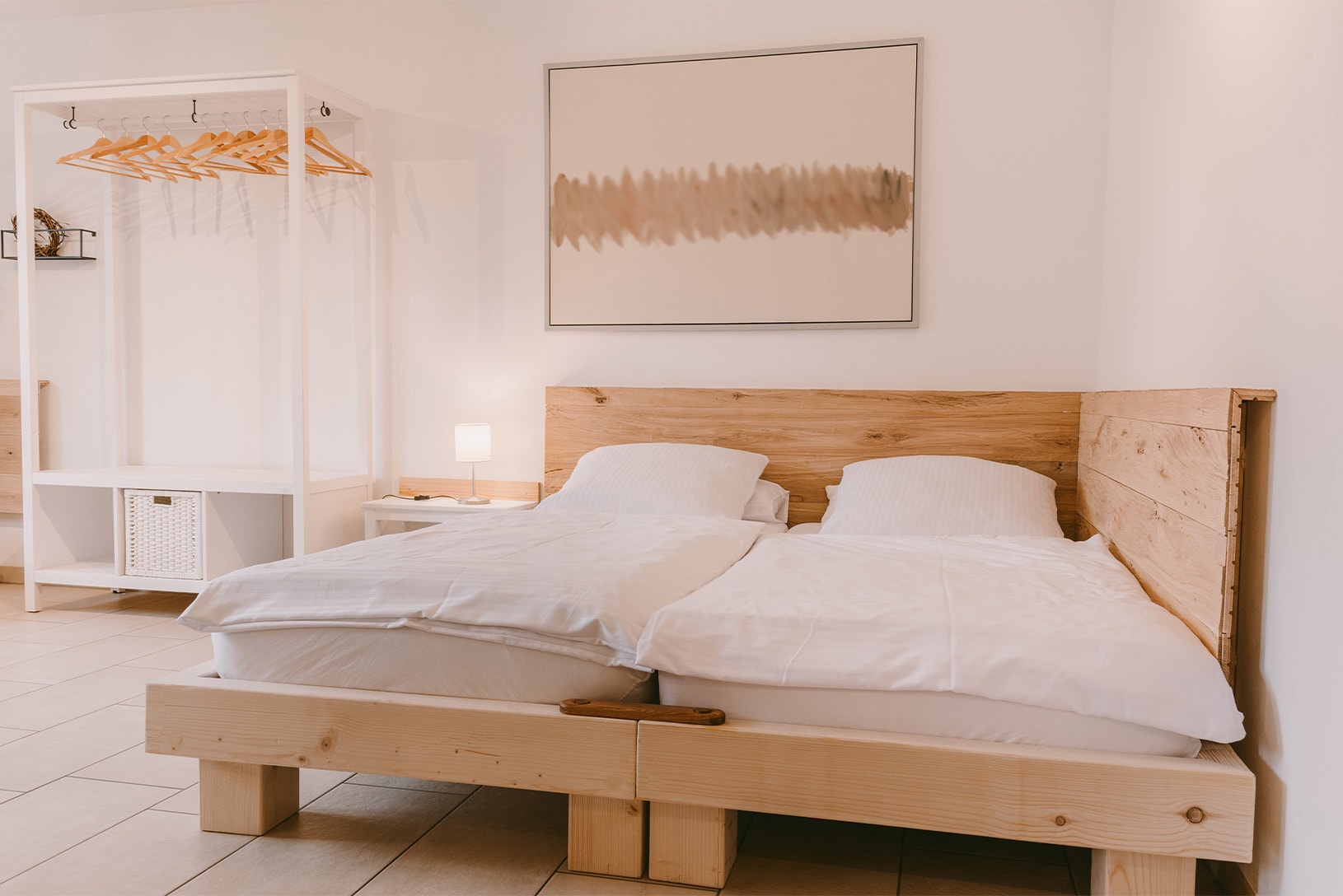 Gut Mischenried vacation apartment Kastanie sleeping area 1
