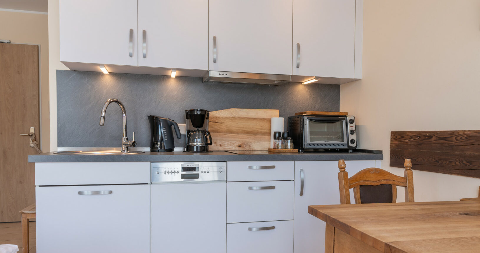 Küche Ferienwohnung Birke